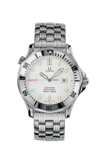 Omega Seamaster Diver 300M Quartz 41 Stainless Steel / White / Bracelet